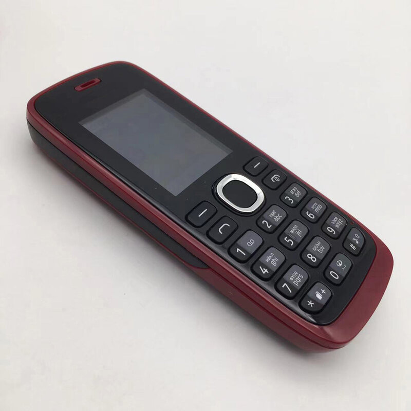 Oryginalny odblokowany 112 Dual SIM GSM aparat 900/1800 Bluetooth głośnik telefon rosyjski arabski hebrajski klawiatura wykonana w finlandii