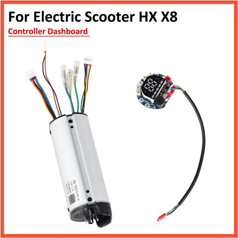 Tablero controlador para patinete eléctrico HX X8, módulo de Motor, sistema de Control Central y pantalla de visualización, piezas de repuesto