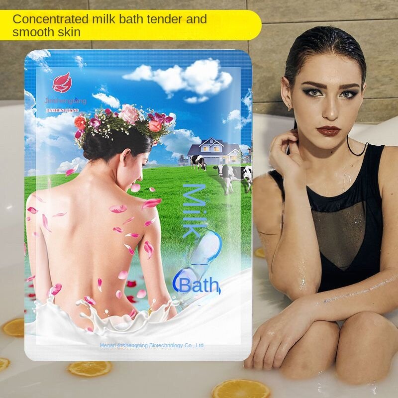 Bain de lait parfumé concentré, bain de pieds, baignoire spa, liquide de bain, rajeunissement de la peau humide, parfum