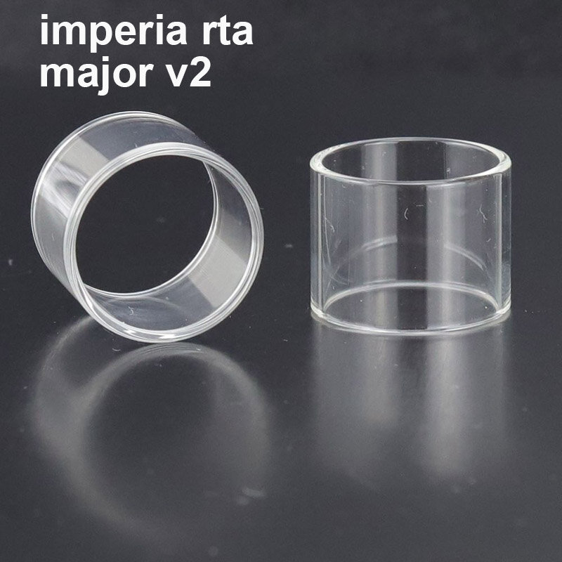 5PCS Straight Glass Tubes for SXK Imperia Rta Major V2 Glass Tank Pyrex Tubes