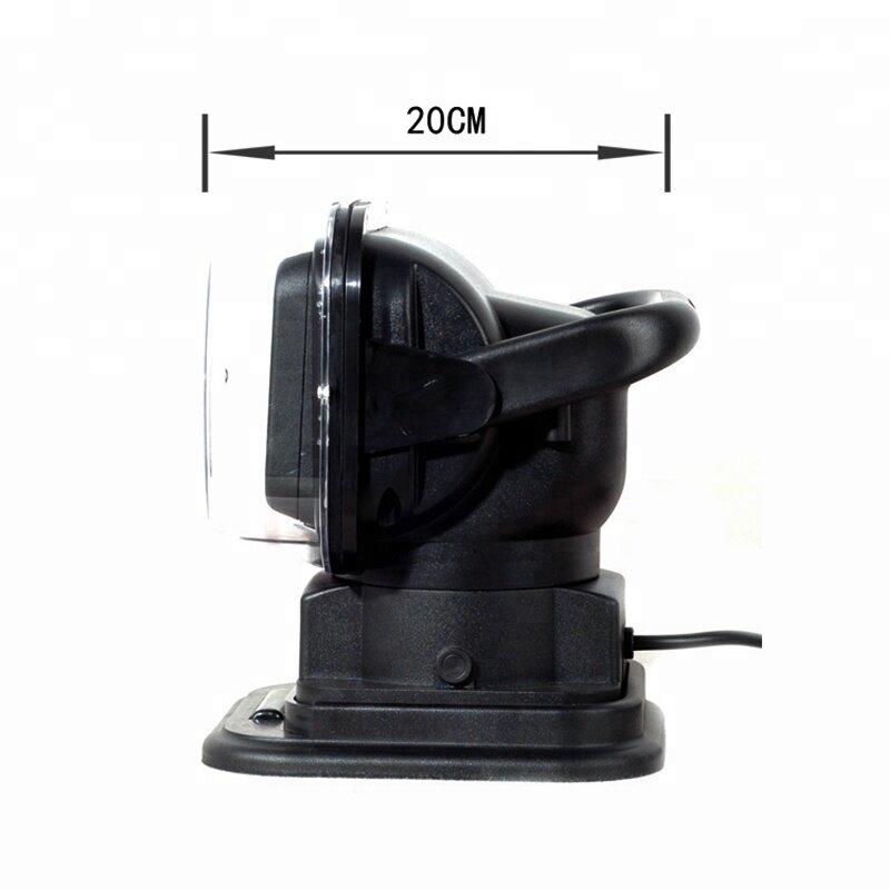 Good quality remote control 7inch 50w heavy duty long-range searchlight with strong magnect