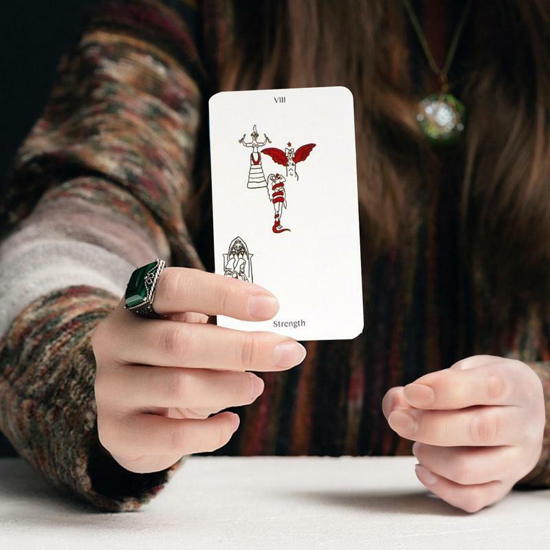 Kartu Oracle hiburan Tarot Deck untuk Fate forection Apparition A Spirit Speak Tarot Party Board Game untuk dewasa