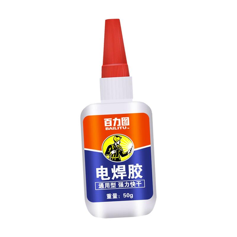 Shoe Repair Glue 50G Repairing Soft after Drying for Leathers, Handbags Works in Seconds Instant Item Repair Strong Glue