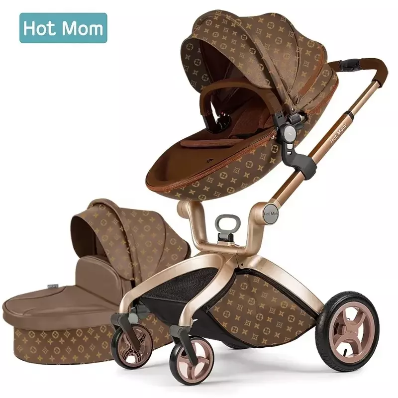 Hot Mom all'ingrosso passeggino passeggino pieghevole sistema di viaggio carrozzina passeggino