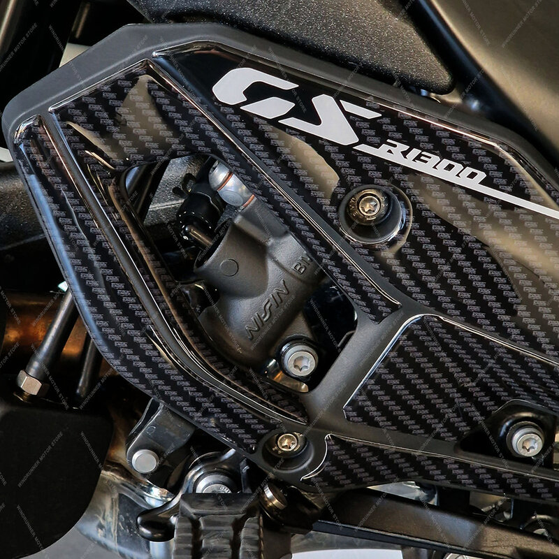 Pegatina de resina epoxi 3D para motocicleta, calcomanías de protección del talón para BMW R1300GS R 1300 GS r 1300 gs 2024
