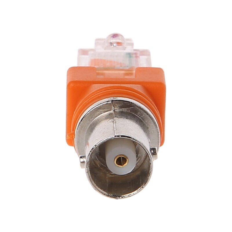 Durable BNC Female To RJ45 Male Adapter Chassis Panel Mount Monitor ReplacementAccessories Adapter Coaxial High Quanlity
