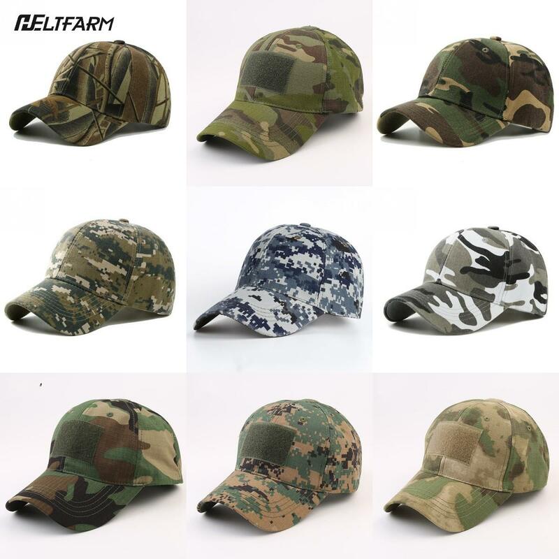 Berretto da Baseball regolabile cappello estivo con protezione solare Camouflage Army Camo Camping escursionismo berretti da pesca