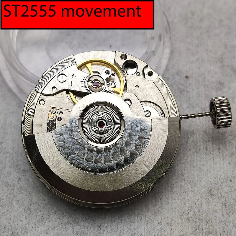 Seagull-movimiento mecánico automático ST2555, accesorio de reloj de dos y medio nueve segundos, 2555