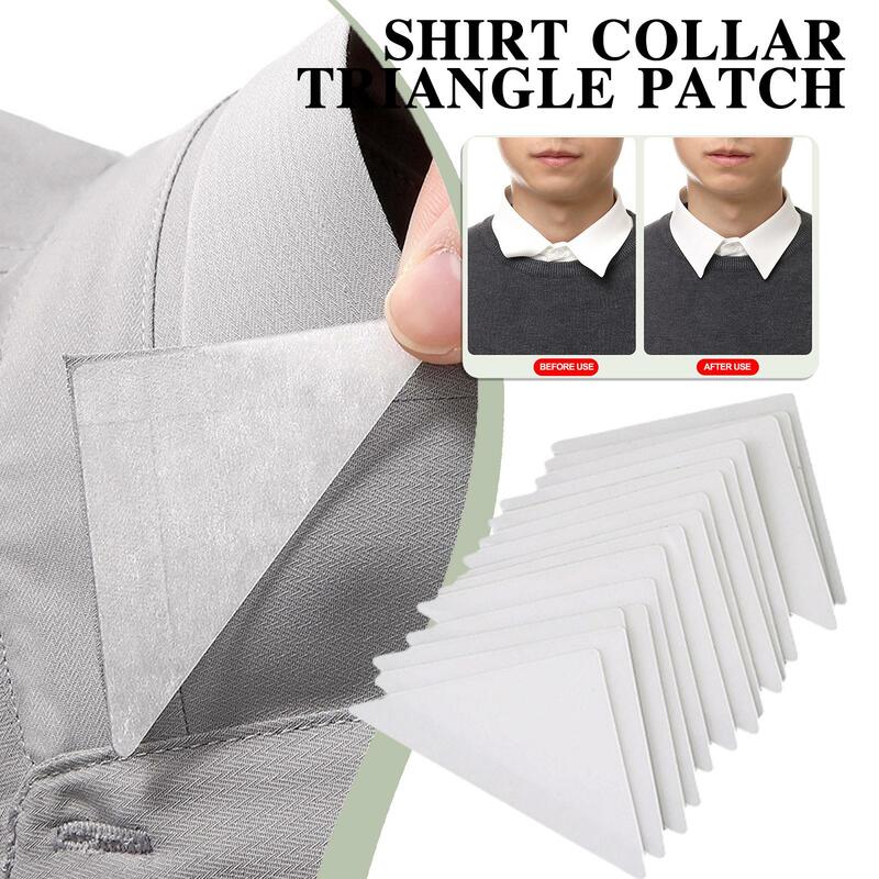 衣服のカラーステッカー,「30または50ユニットの自己粘着性,白い襟は簡単に使用できます。