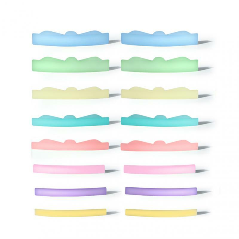 5/8 Pairs Eyelash Perming Pad Silicone Eyelashes Perming Curler Reusable Lash Shield Pads For Lasting Eyelash Makeup Tools