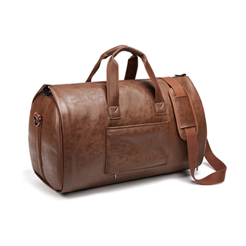 2023 Fashion High Quality Waterproof PU Leather Travel Suit Crossbody Luggage Bag Men's Business Storage Large Capacity Handbag