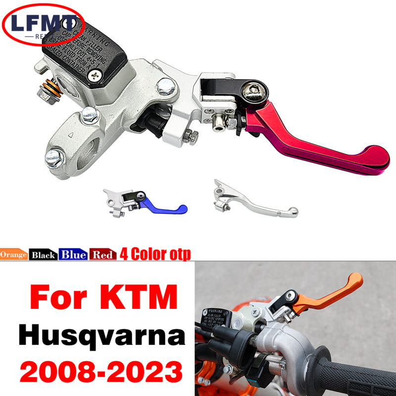 Palanca de freno de bomba de embrague de cilindro maestro de freno derecho de Motocross para KTM, XC, XCW, SX, SXF, EXCF, EXC, XCF, TPI, 6 días, 125-530, 2008-2023