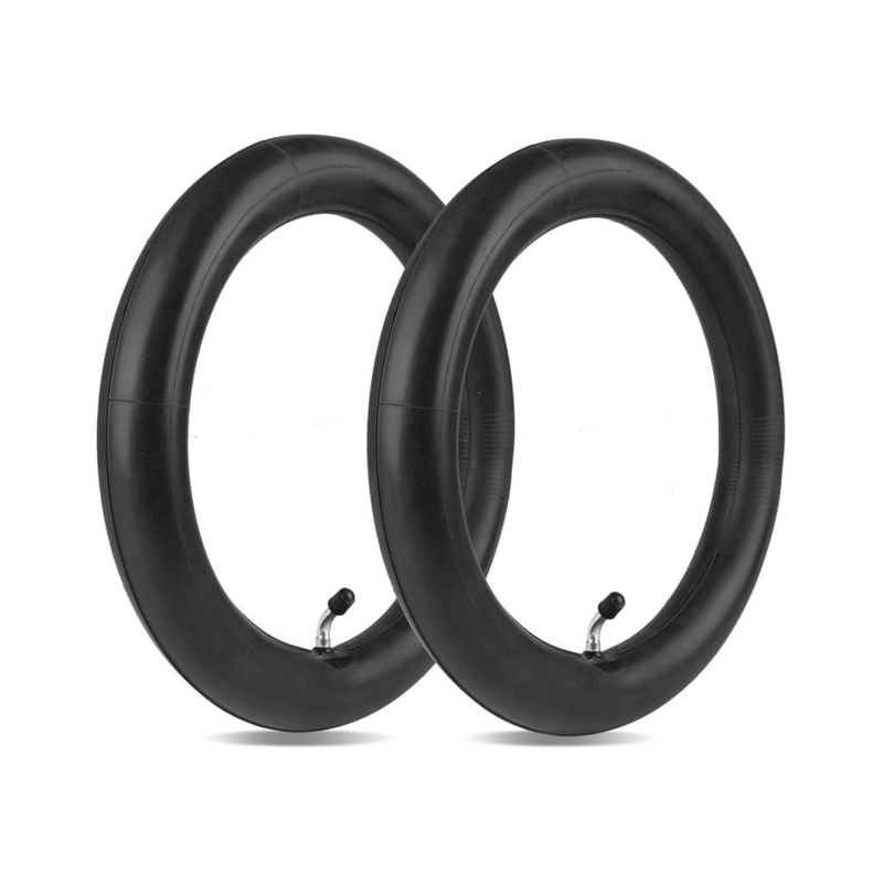 Tubos para neumáticos de Scooter de 12,5x2,25, 12 ½ x 2 CR202L-A60, vástago de válvula en ángulo, tubos de bicicleta de 12 pulgadas de alta resistencia, compatibles con la mayoría