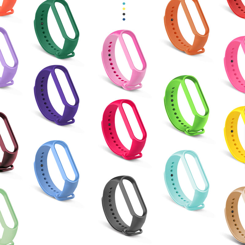 Bracelets de sport pour Xiaomi Mi Band, remplacement rapide, bracelets de montre en silicone NDavid, Mi Band 5, 7, Mi Eld6, 7, 6, 3, 4, 5, 8