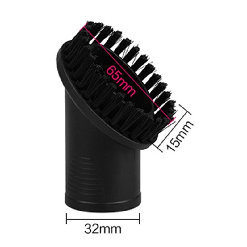 Universal Inner Diameter 35Mm Vacuum Cleaner Accessories Brush Head Round Brush Vacuum Head Nozzle