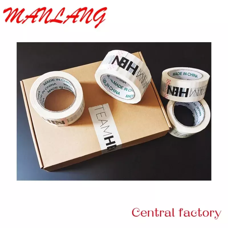 Benutzer definierte benutzer definierte Logo bedruckte Verpackung Klebeband Bopp Tape Marken band Verpackungs band für Karton versiegelung