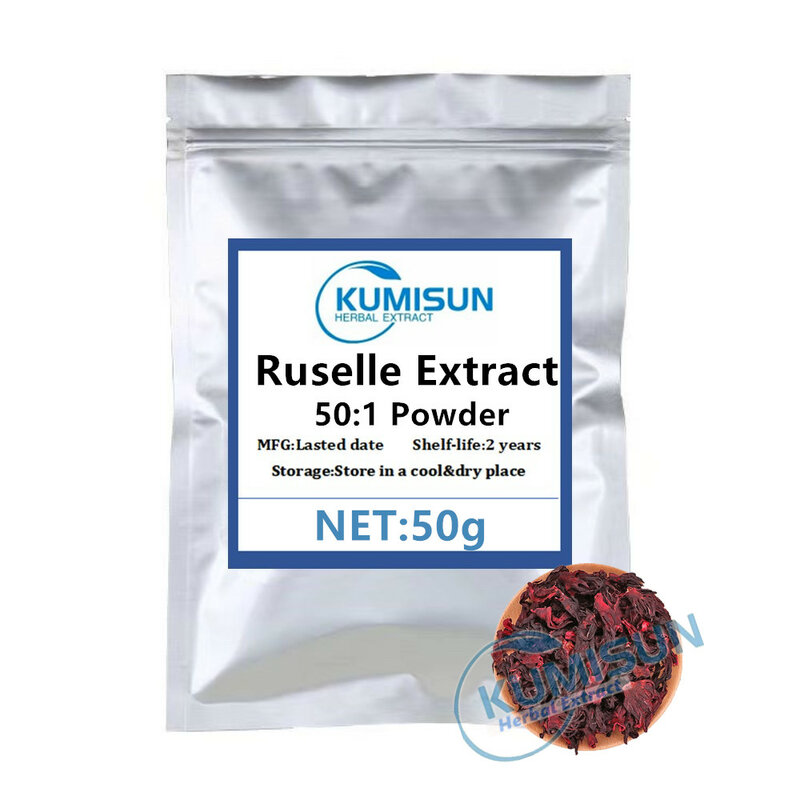 50-1000G 50:1 Roselle Kelk Extract Rozenaubergine (Mei Gui Qie)