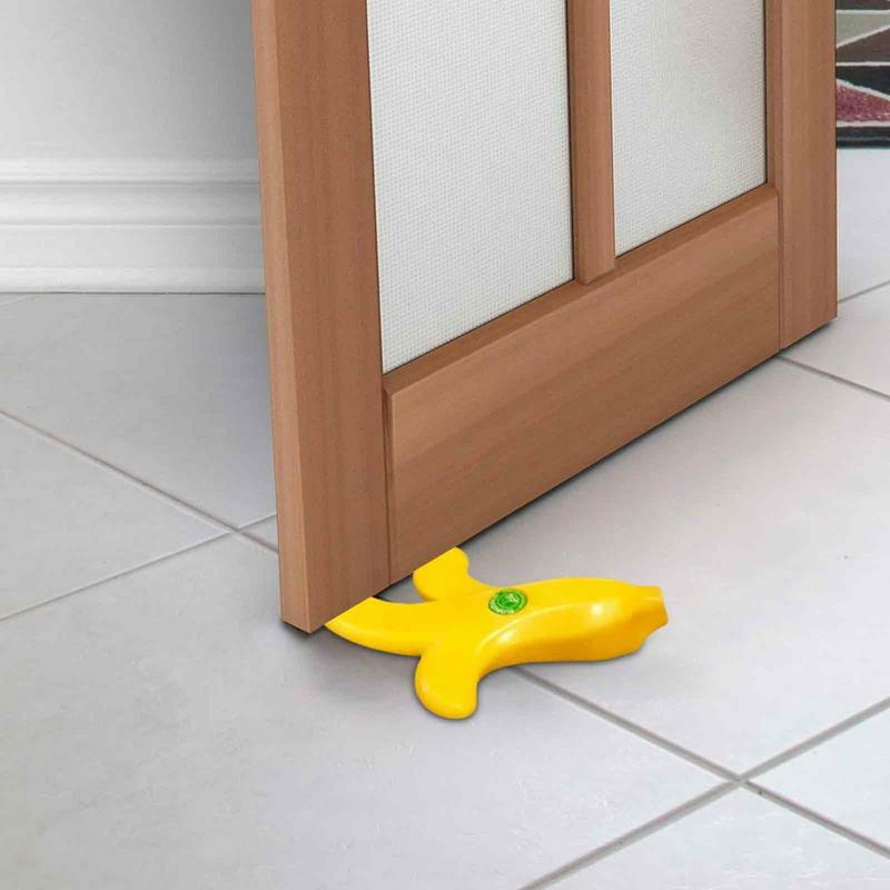 Door Stop Decoration Decorative Floor Door Stopper Wall Protectors Banana Or Ice Cream Doorstops Door Stop Wedges For Bottom Of