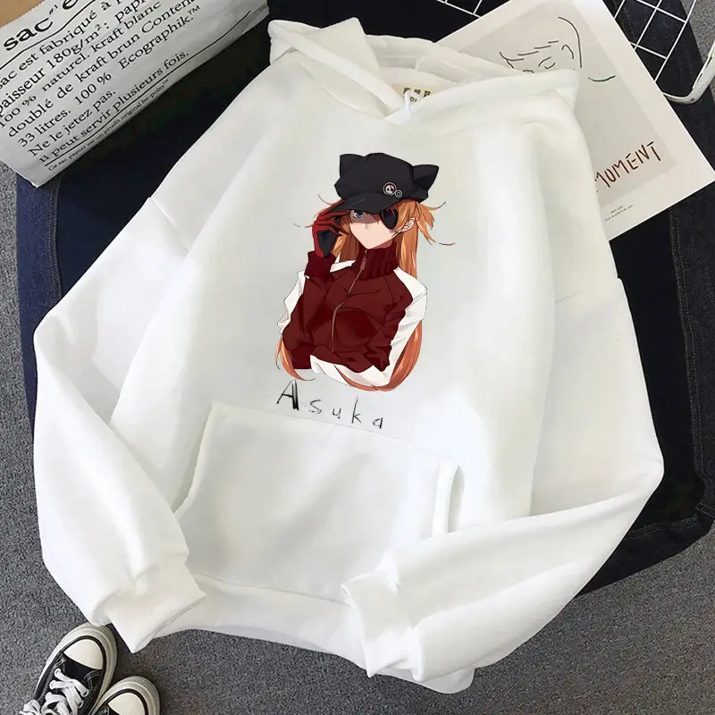 Śmieszna japońskie Anime wydruk graficzny bluzy damskie bluzy z kapturem nowy Harajuku główna ulica swetry na co dzień bluzy Unisex