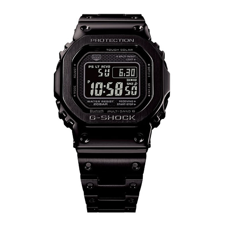 G-SHOCK Men Watches Series Small Square Multi-Function Outdoor Sport Shockproof Stainless Steel Dual Display Quartz Watch Clocks