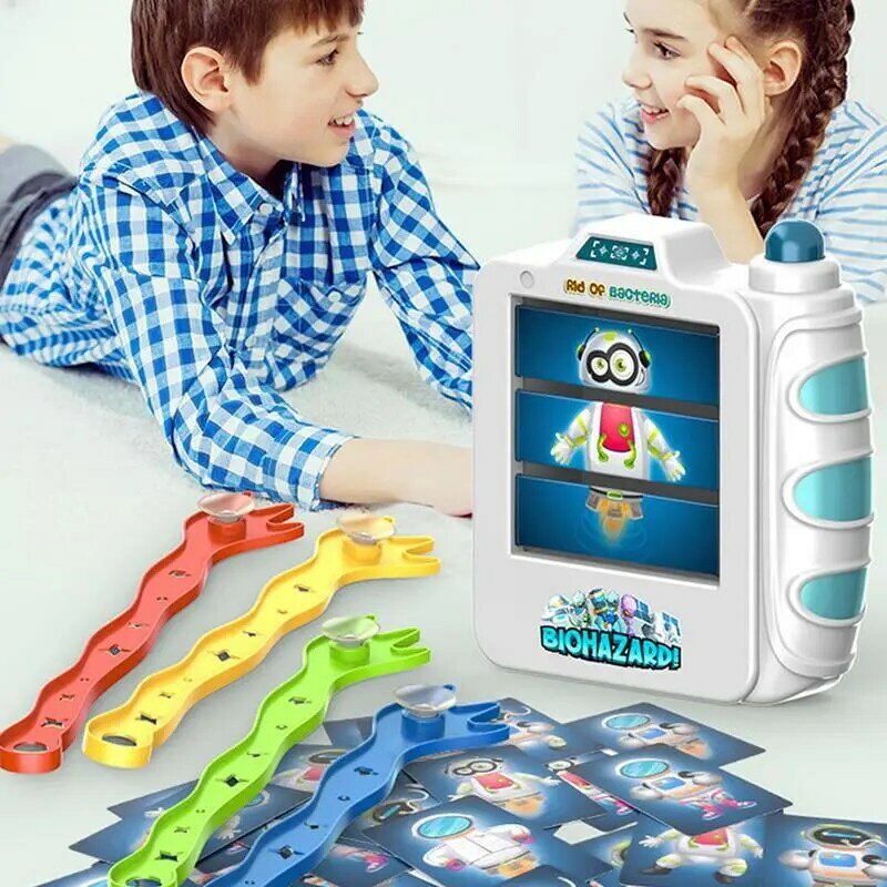 Memory Card Game Educational Ghost Catcher Table Board Toys Cute Multiplayer Memory Card Game Children's Holiday Gift Toys
