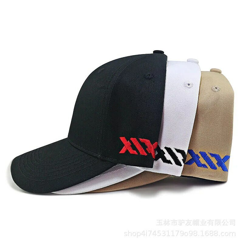 Topi Baseball Pria Wanita, topi Baseball ukuran besar, topi katun olahraga kelas atas, topi Snapback 56-58cm 60-68cm