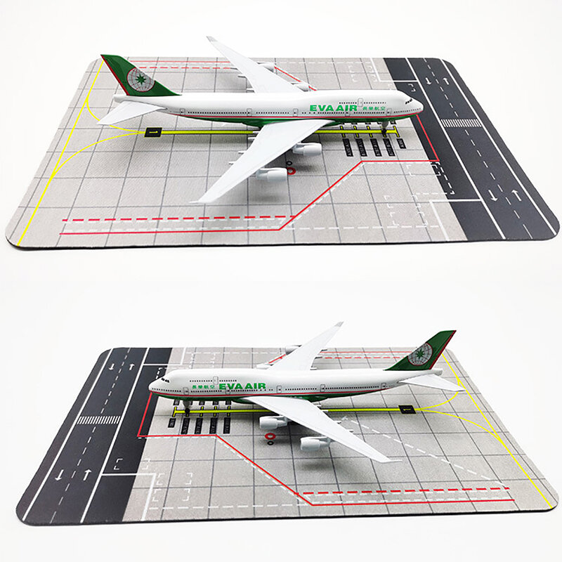 Aircraft Mat Runway Apron Suitable For 1:400 Model Aircraft Simulation Miniature Ornaments Collectibles Toys Birthday Gifts