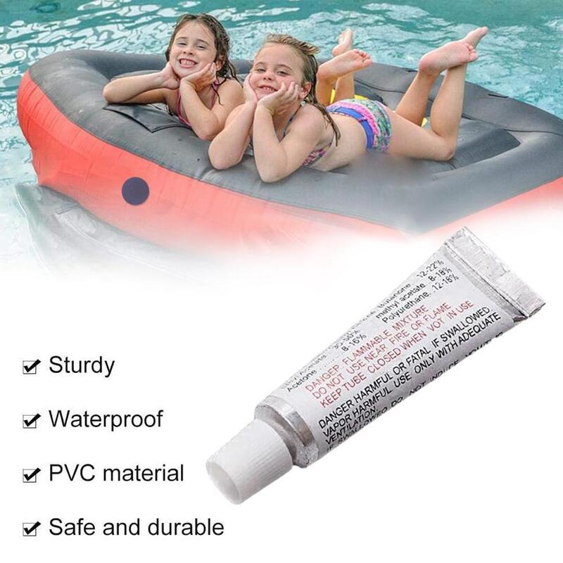 Repair PVC Adhesive Vinyl Glue Repair Kit For Inflatables Waterbed Air Mattress Patch Adhesive Inflatable Boat Swim Pool Z5K7