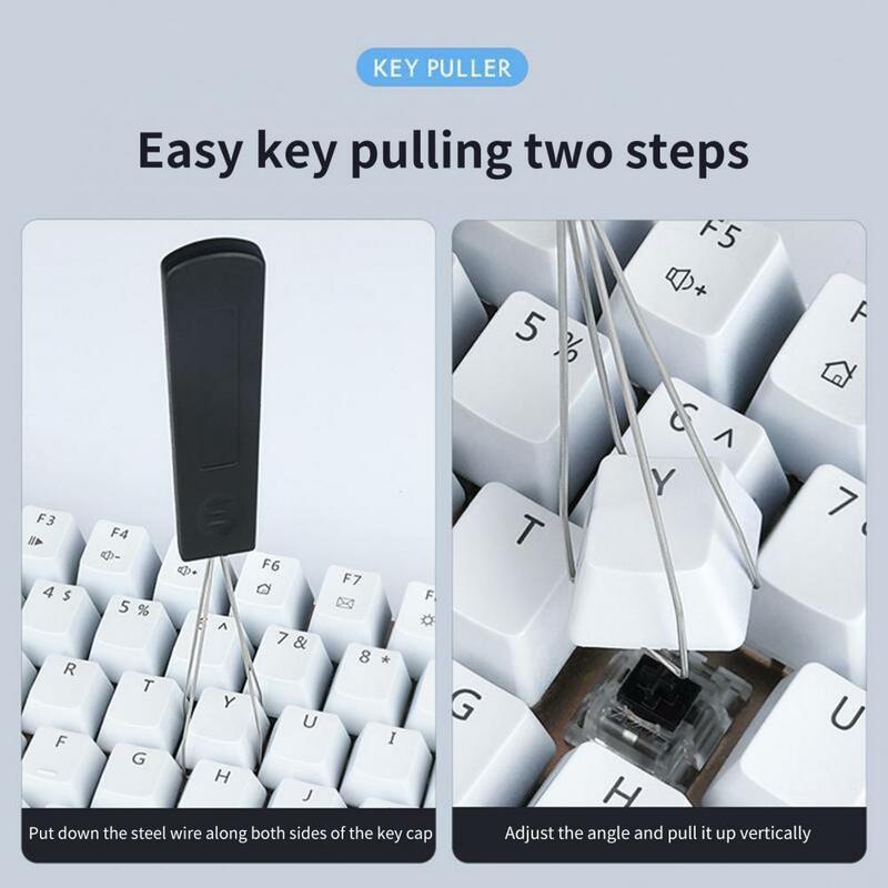 Comodo estrattore per interruttore Keycap utile estrattore per Keycap leggero dispositivo di rimozione del cappuccio della tastiera del Computer