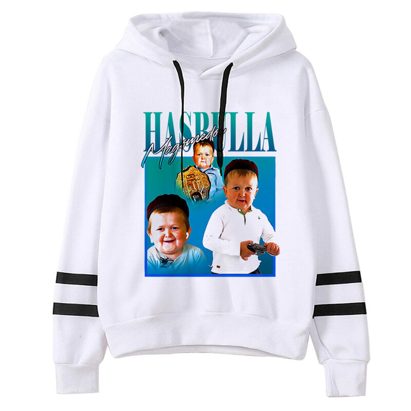 Hasbulla hoodies women funny streetwear long sleeve top graphic pulls female Kawaii clothes