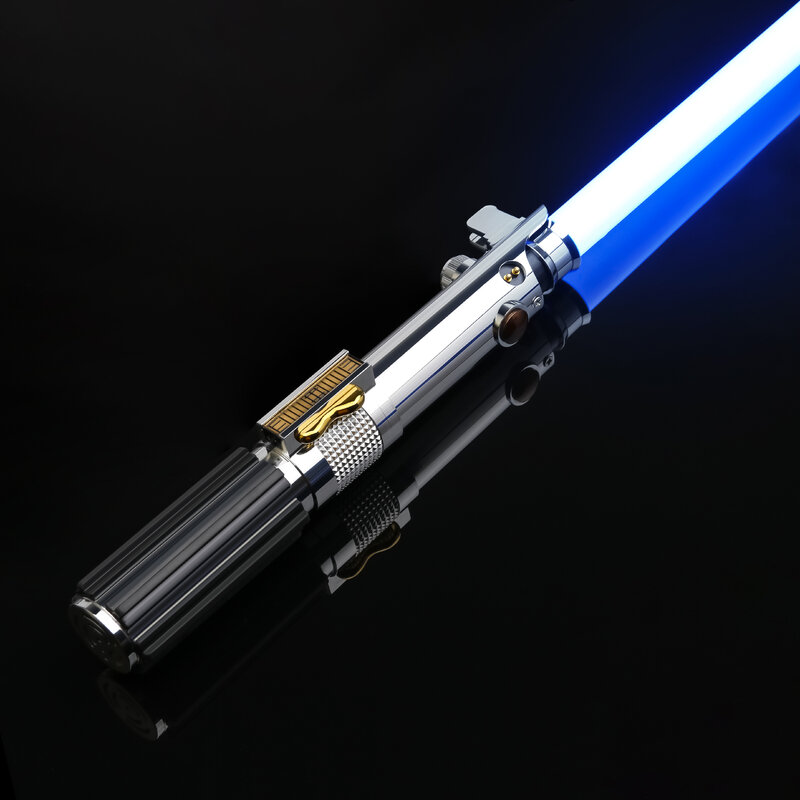 Anakin Lightsaber Proffie 2.2 Soundboard Smooth Swing Metal Handle With LED Strip Blade SD Card Skywalker Replica Cosplay Toys