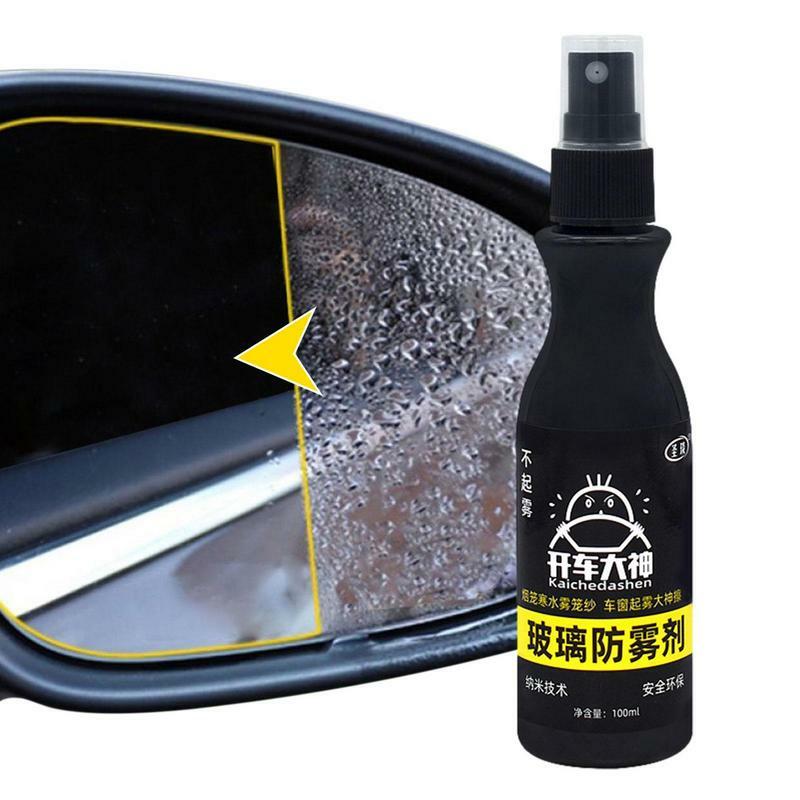 Glas Anti-Fog-Mittel langlebige Auto-Defogging-Flüssigkeit Autoglas hydrophobe Anti-Regen-Flüssigkeit Auto Windschutz scheibe Detail lierung Spray