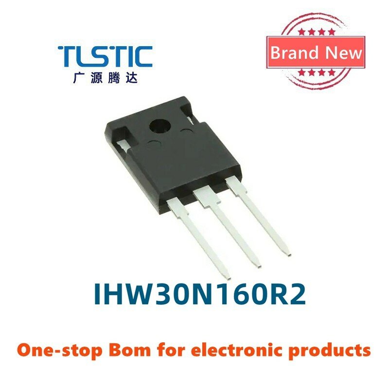 Ponto do transistor de IGBT, H30R1602, IHW30N160R2, TO-247, 1600V, 30A, 1PC