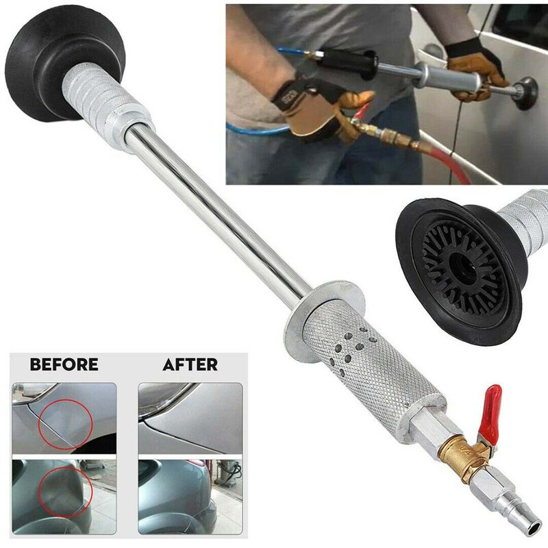 Car Body Heavy Pneumatic Sag Dent Repair Pull Hammer Hail Suction Cup Slide Tool