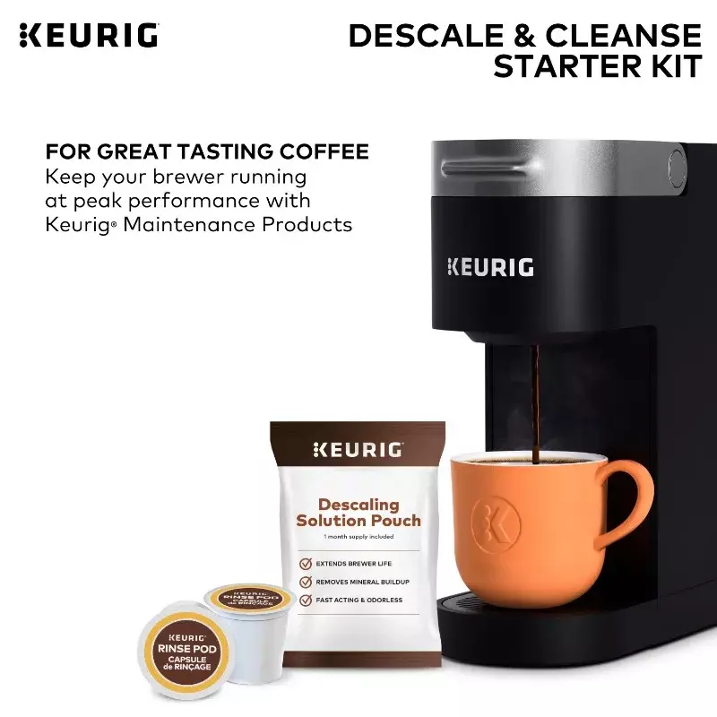 Keurig Descale and Cleanse Starter Kit for Keurig Brewers