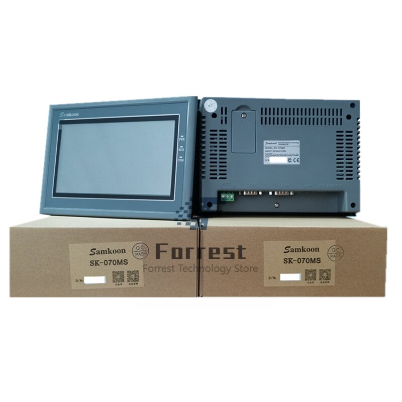 Samkoon Touch Screen HMI com porta Ethernet, SK-070FS SK-070HS SK-070GS SK-070MS, 7"