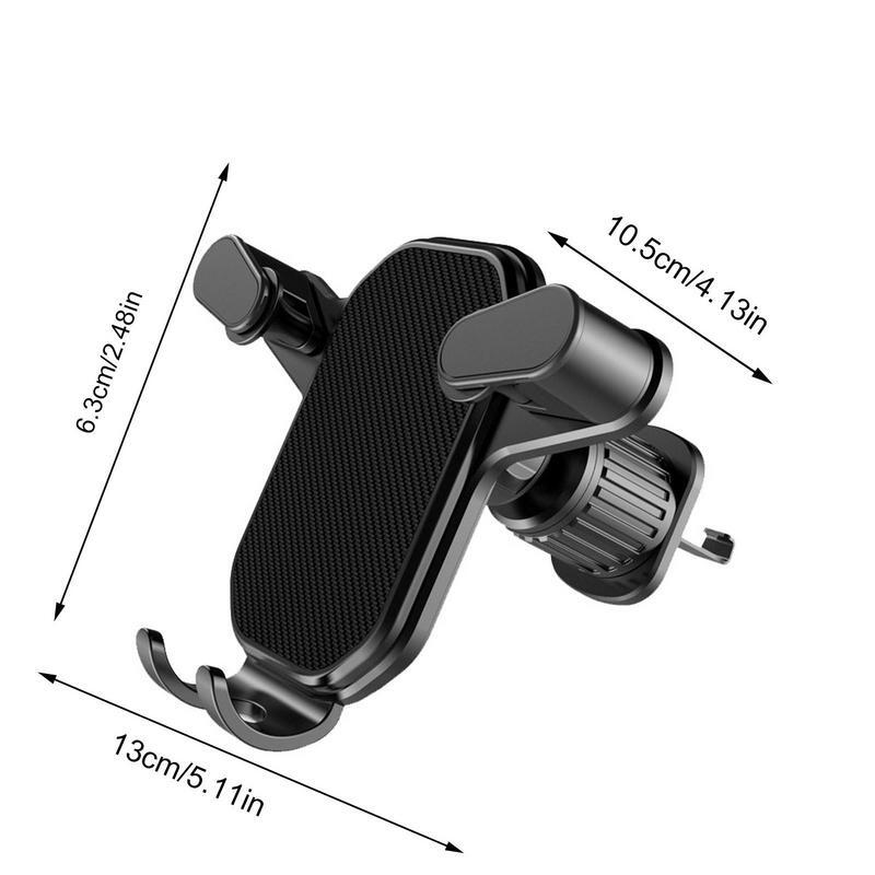 Air Vent Phone Holder For Car Cell Phone Holder Car Hands Free Cradle Easy Clamp Car Mount Stable Phone Stand Compatible With
