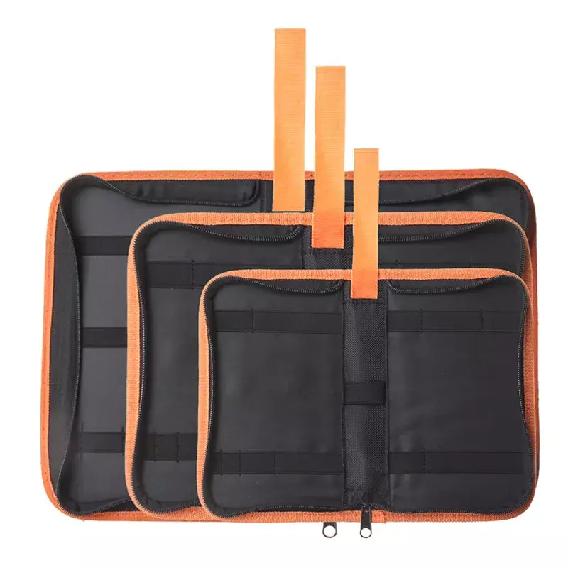 휴대용 가정용 전기 납땜 인두 도구 가방, 하드웨어 수리 도구 가방, 다기능 PU 가죽 지퍼 도구 가방, 작업 가방