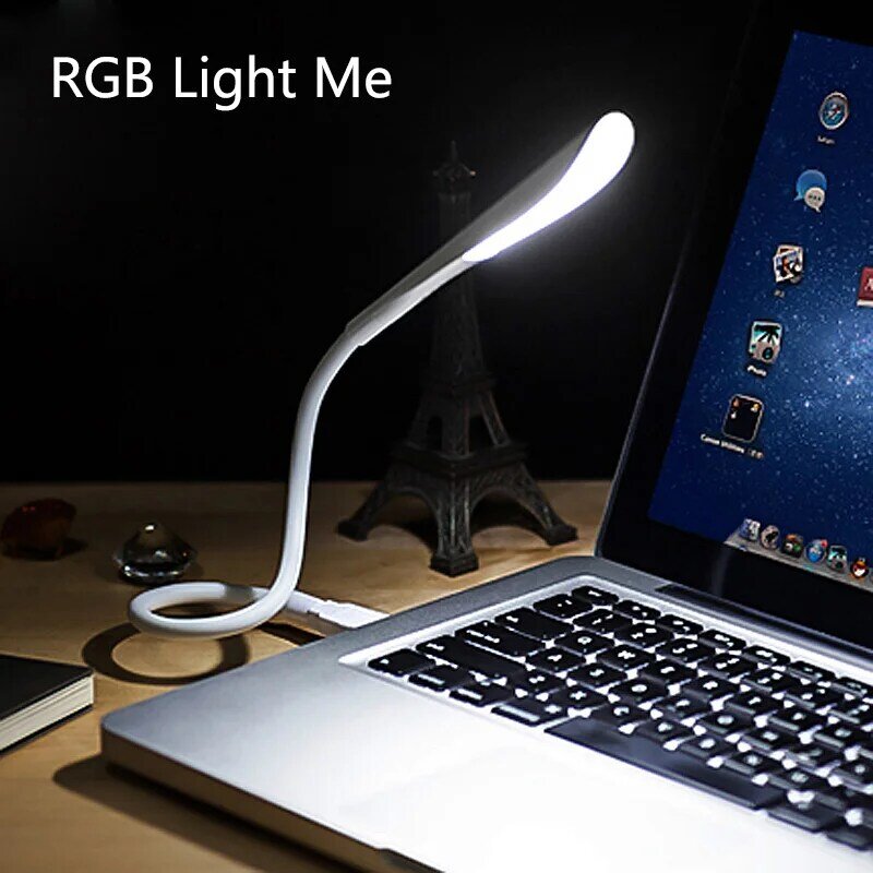 Mini Laptops Portáteis USB LED Light, Sensor de Toque, Dimmable Table Desk Lamp, Power Bank, Camping PC, Livro, Iluminação Noturna