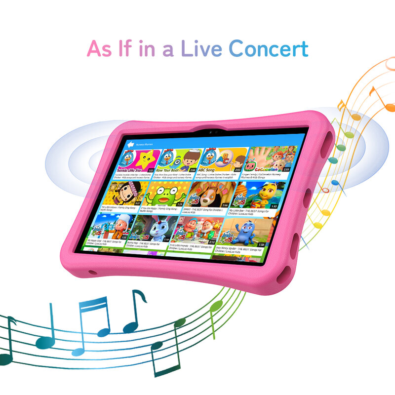 [Weltpremiere] Umidigi G5 Tab Kinder Tablet Android 13 10,1 Zoll Quad Core Kinder Tablets zum Lernen 4GB 128GB 6000mAh