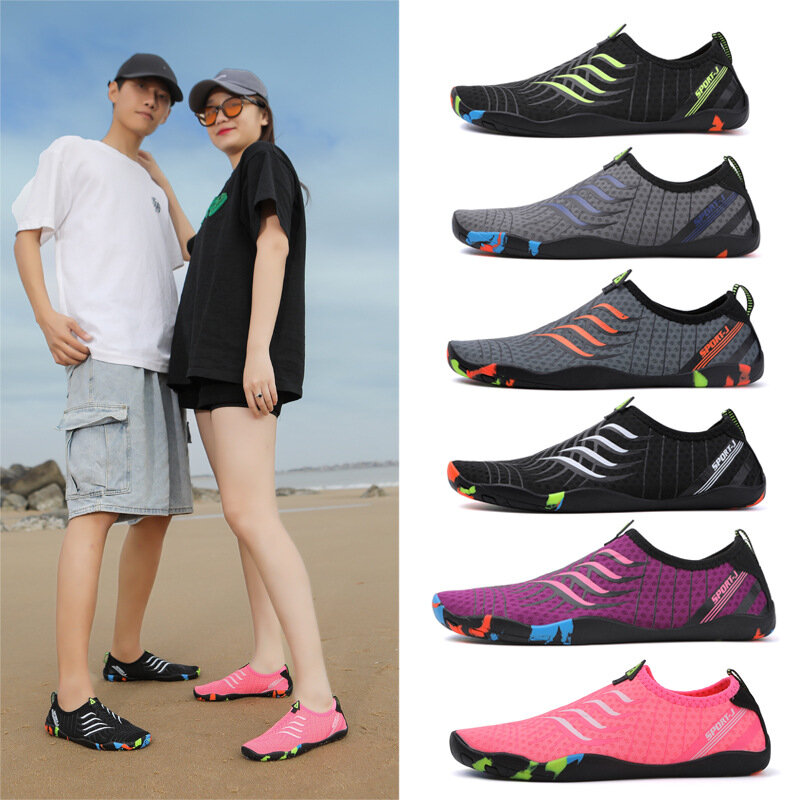 Ultra leve antiderrapante calçados esportivos para homens e mulheres, ao ar livre, praia, vadear, mergulho, natação, secagem rápida, corrida, ciclismo, caminhadas
