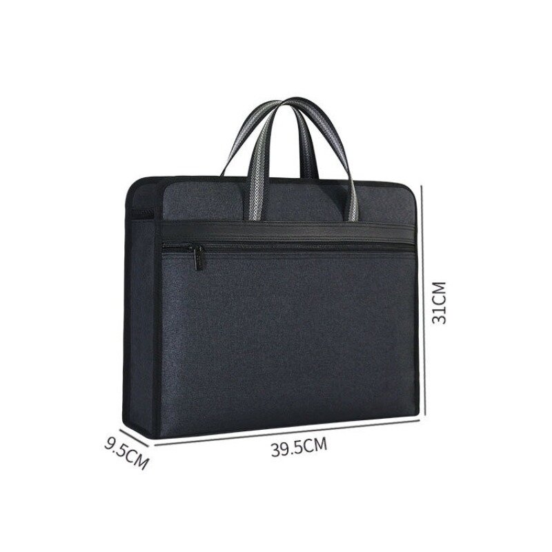 BYMONDY-maletín informal de negocios para ordenador portátil, bolso de lona de diseñador de oficina para documentos, bolsos de libros Vintage, maletines de vestir