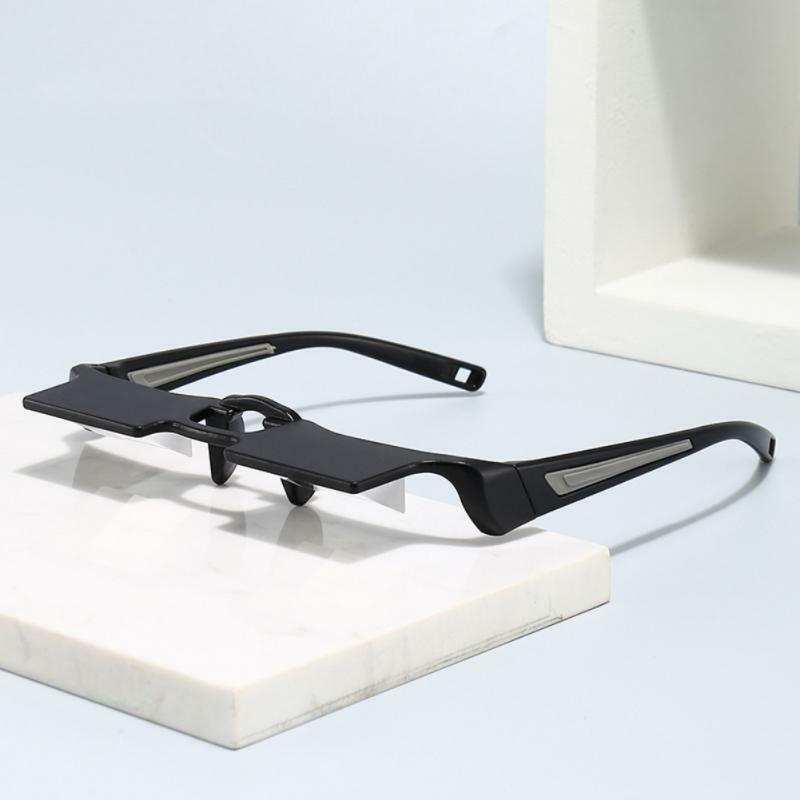 남녀공용 편안한 독서 안경 렌즈, 재미있는 굴절 안경, 누워 보기, 게으른 남자 안경, 2024 신제품