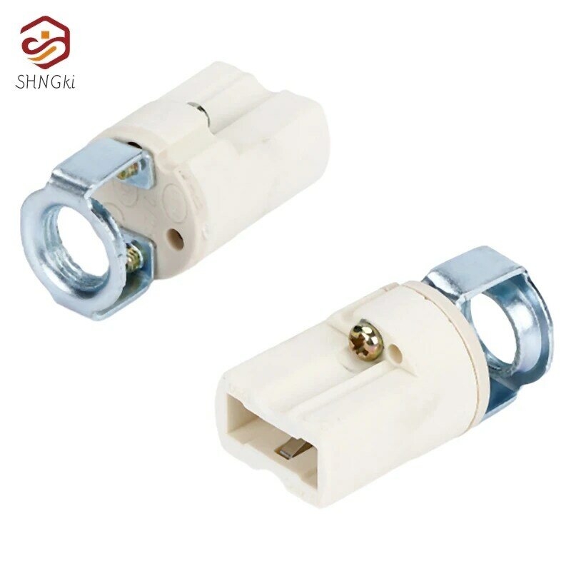 1pc G9 Screw DIY Light Ceramic Lamp Holder Household Table Floor LED Bulb Base For Lighting Accessory Head Convert Socket