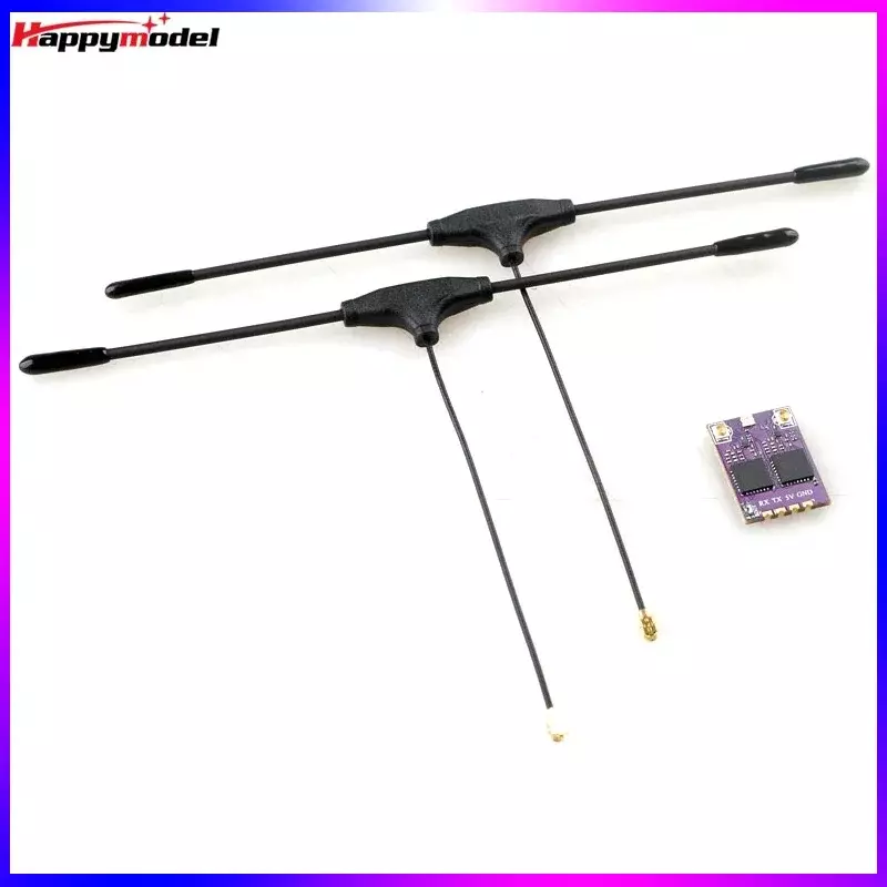 Happymodel Es900 Dual Rx Elrs Diversity Receiver 915mhz / 868mhz Built-in Tcxo For Rc Airplane Fpv Long Range Drone