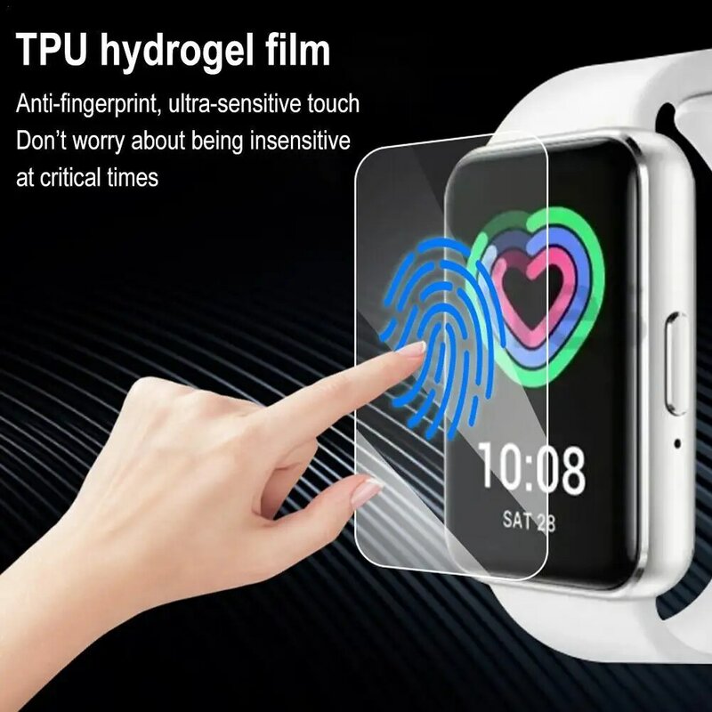 Película protectora para pulsera Samsung Galaxy Fit3, película de hidrogel Ultra transparente para pantalla completa
