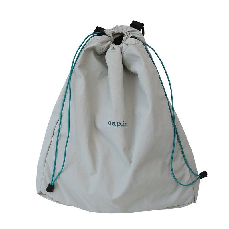 Nylon Solid Color Cute Backpacks Women Female Lightweight  Drawstring School bags Girls  Teenage Softback Fashion Travel Bag