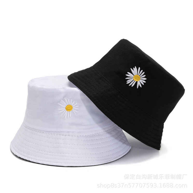 통기성 꽃 파인트 버킷 모자, 가역 접이식 태양 보호 어부 모자, 남성 여성 여름 스포츠 하이킹 밥 캡