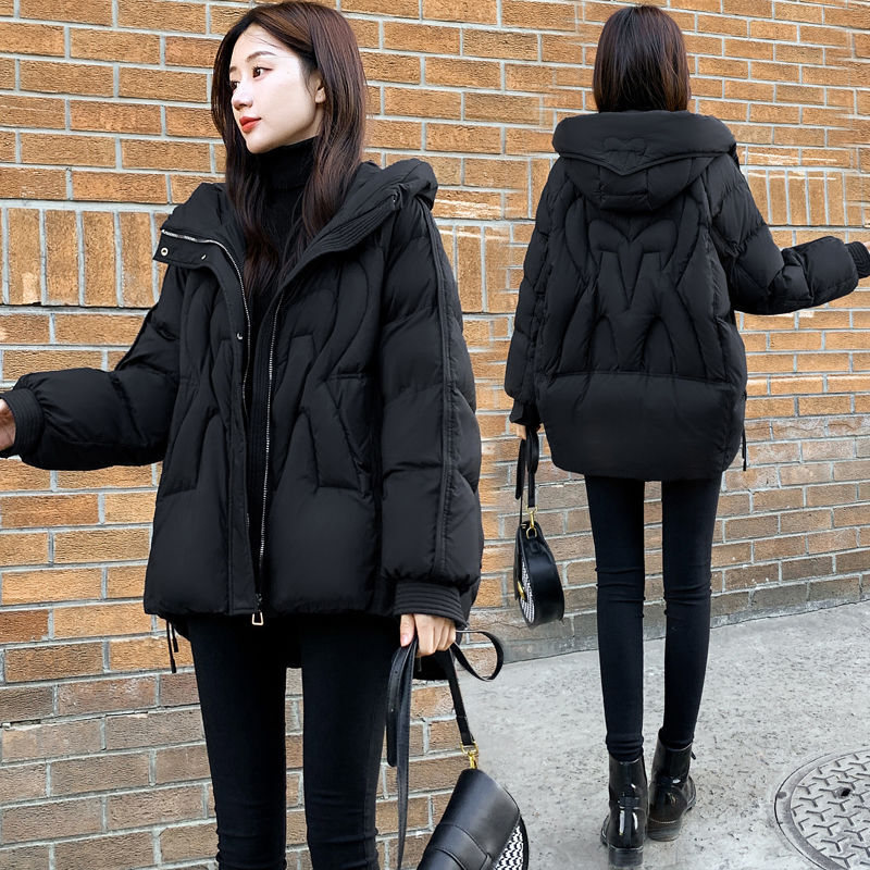 2024 Winter Women's Down Jackets Ultra Light Warm Casual Coat Female Puffer Jacket Hooded Fashion Thickened Parka Overcoat R530