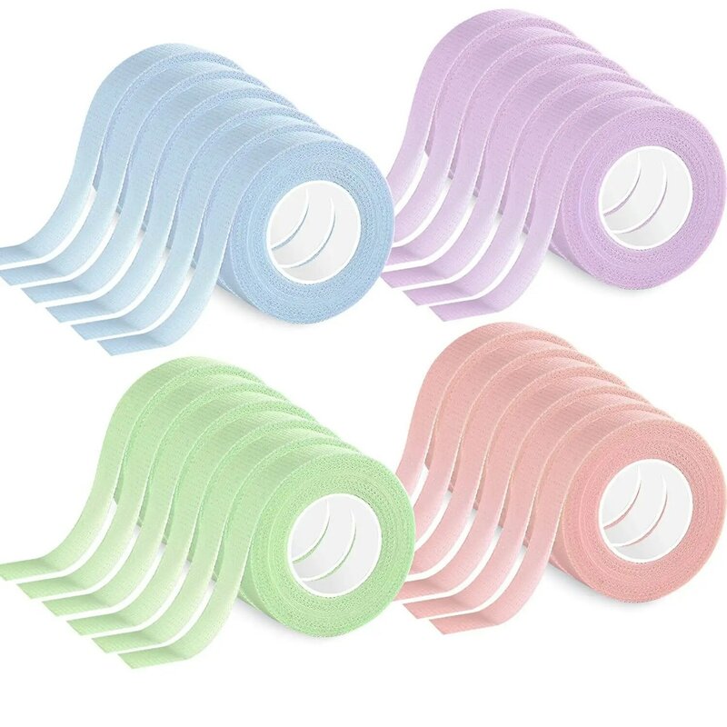 50PCS Wholesalers Eyelashes Tape Micropore Lashes Extension Breathable Non-woven Cloth Adhesive Lifting Accessories Makeup Tools